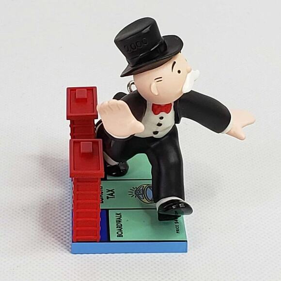 2000 Hallmark Keepsake Mr Monopoly Ornament 65th Anniversary Edition - Picture 8 of 11